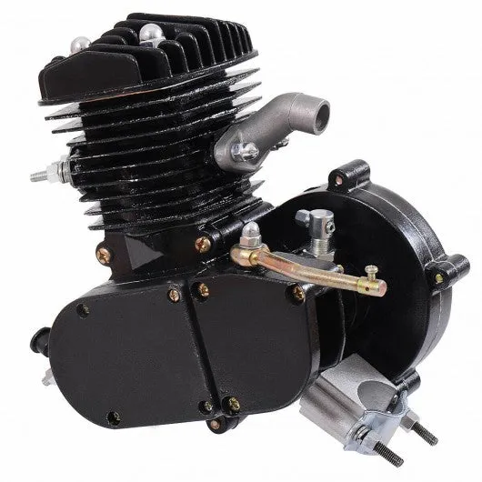 2-Stroke  Upgraded 80 cc Bicycle Gasoline Engine Motor Kit-Black