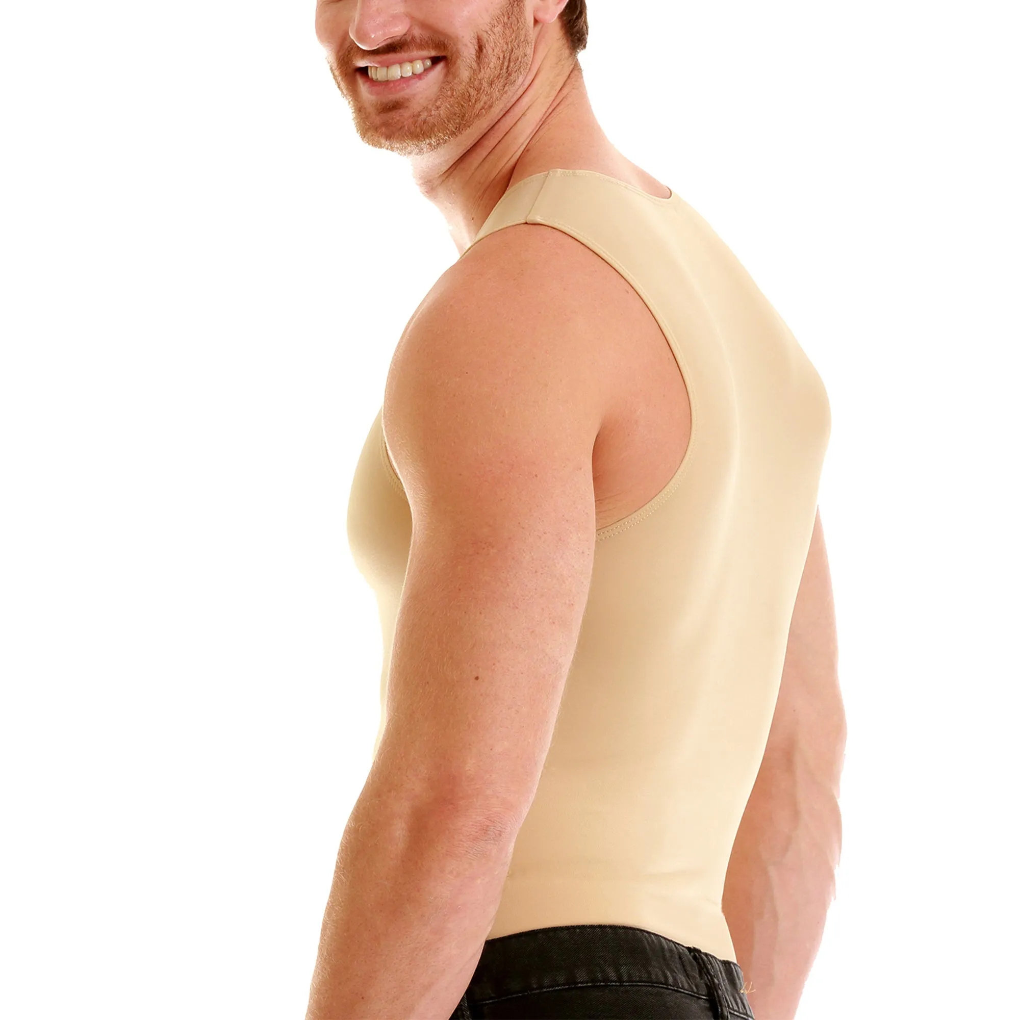 3-Pack Insta Slim Big & Tall Compression Muscle Tank MS0003BT