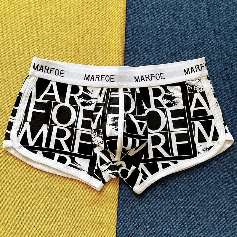 3pcs Letter Pattern Breathable Boxer