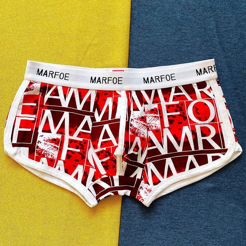 3pcs Letter Pattern Breathable Boxer