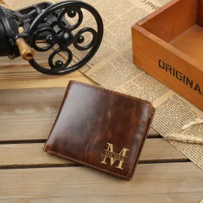 4FunGift® Custom Leather Wallet