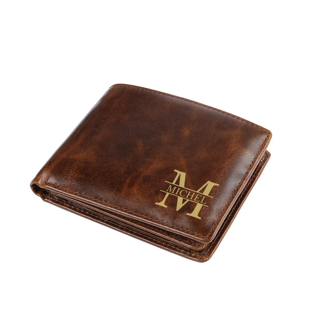 4FunGift® Custom Leather Wallet