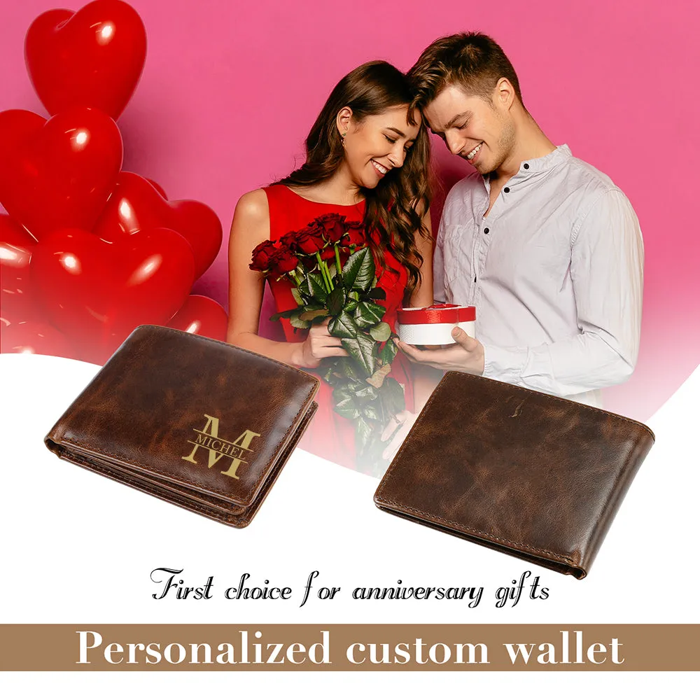 4FunGift® Custom Leather Wallet