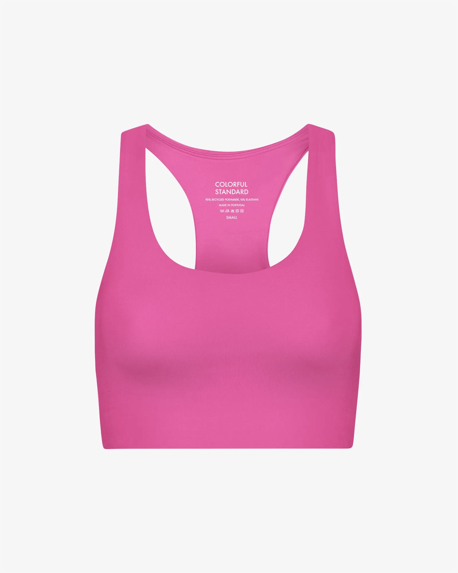 Active Cropped Bra - Bubblegum Pink