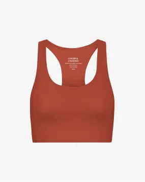 Active Cropped Bra - Dark Amber