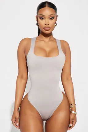 Adriana Smooth Fit Bodysuit - Taupe