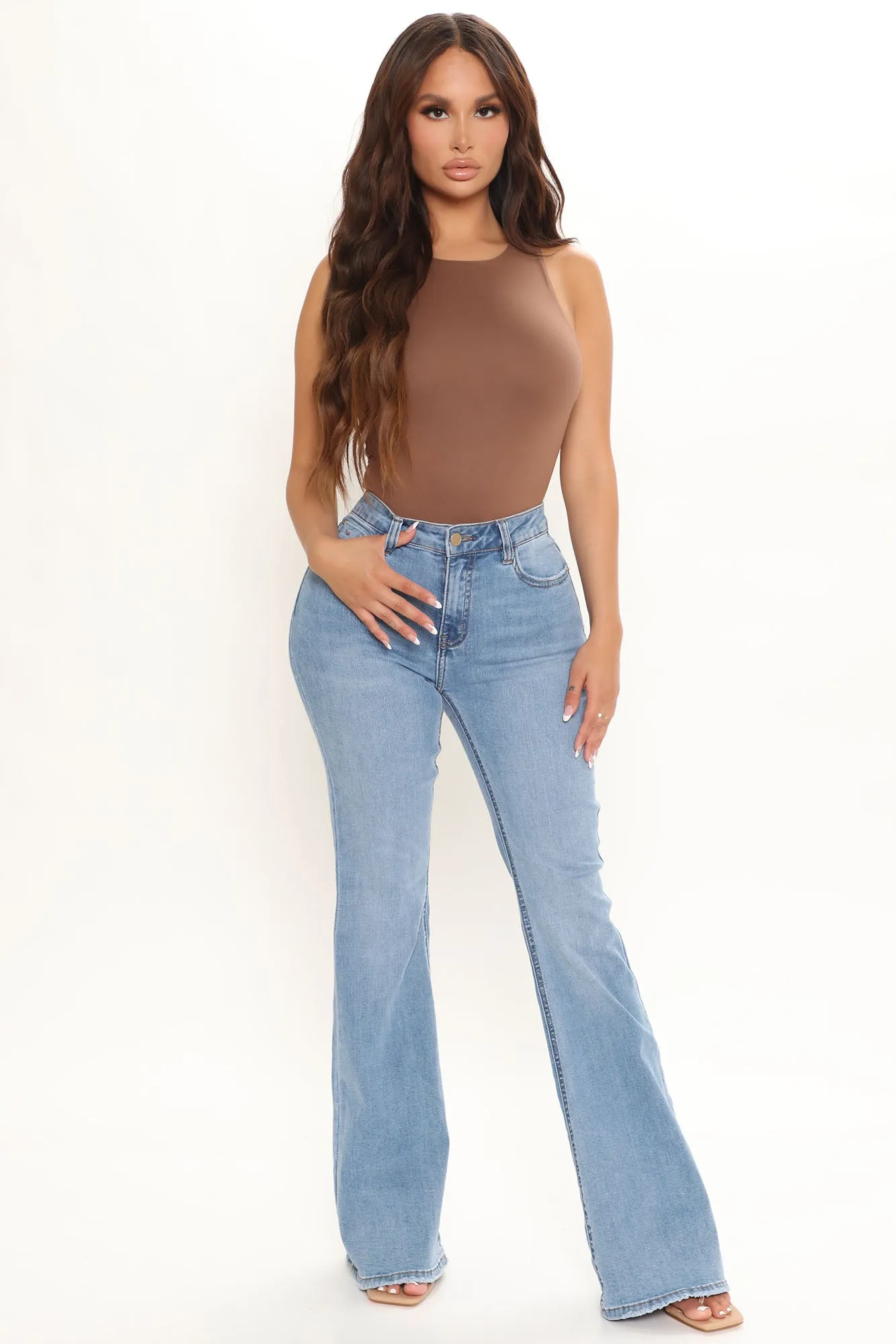 Aimee Double Lined Bodysuit - Coco