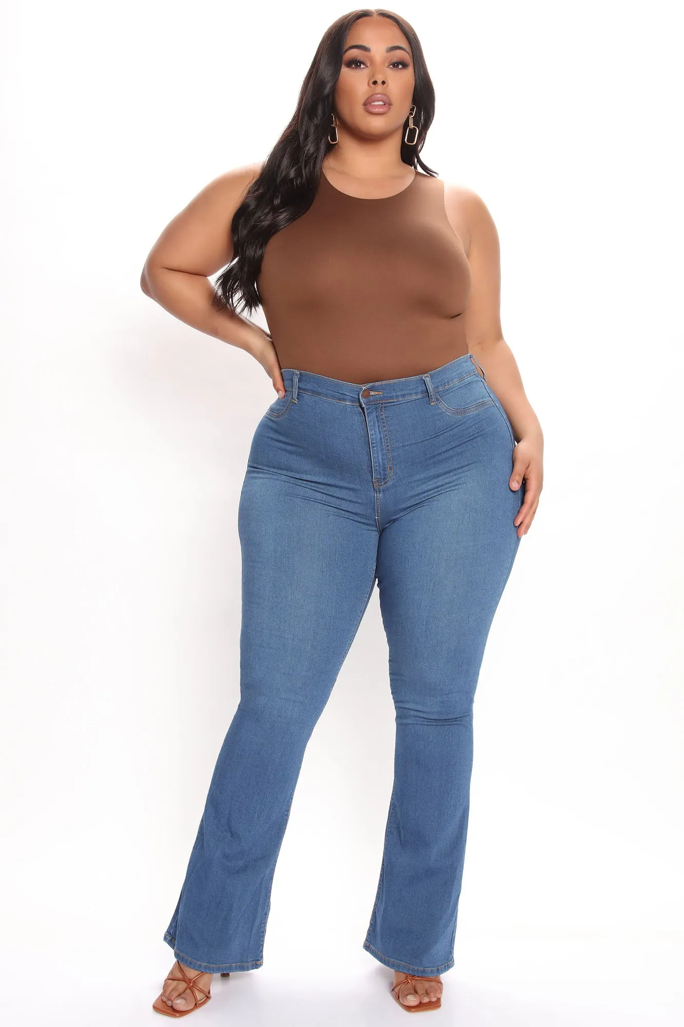 Aimee Double Lined Bodysuit - Coco