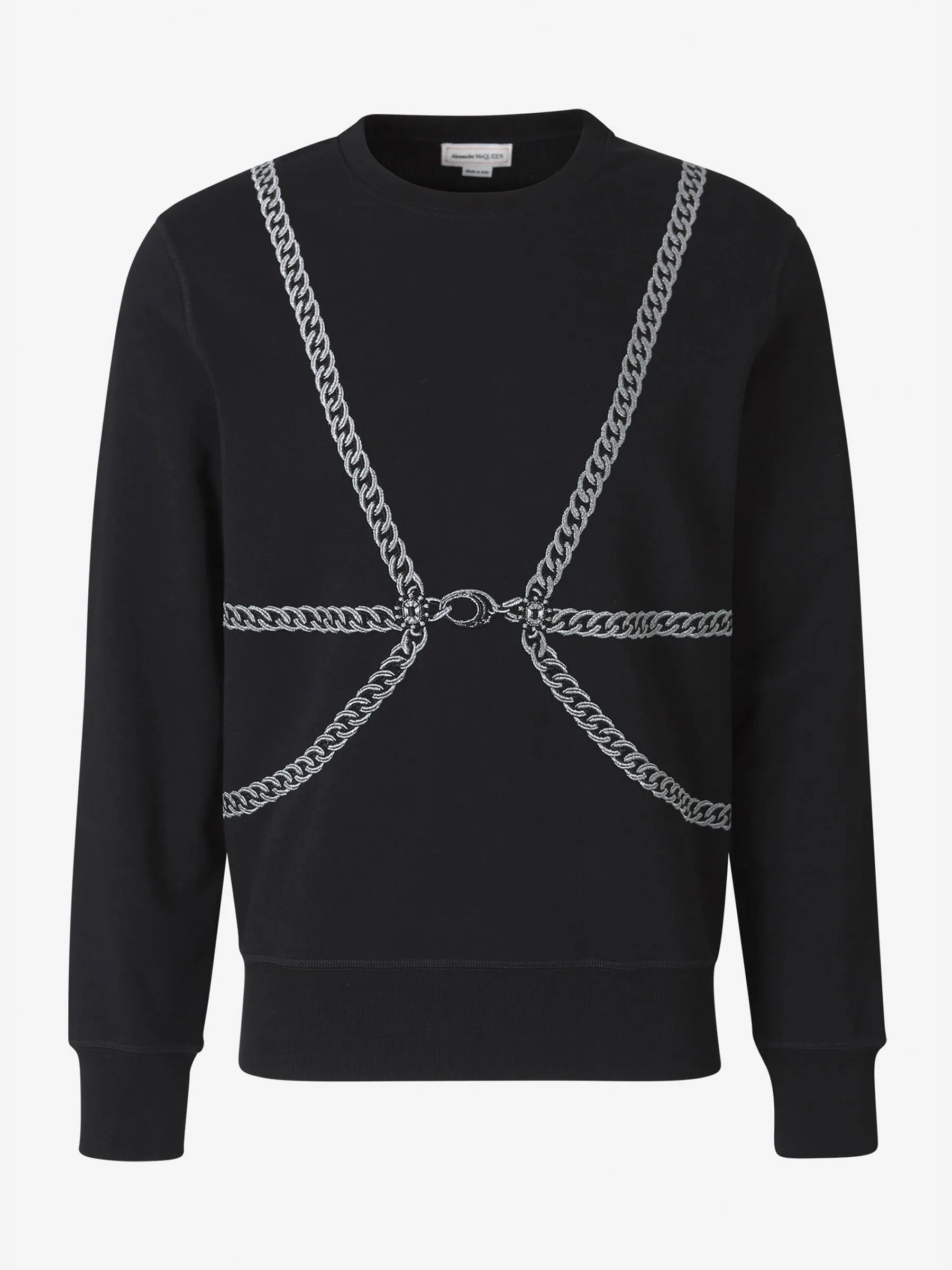 Alexander McQueen Embroidered Crewneck Jumper