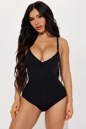 All The Right Places Shapewear Bodysuit - Black