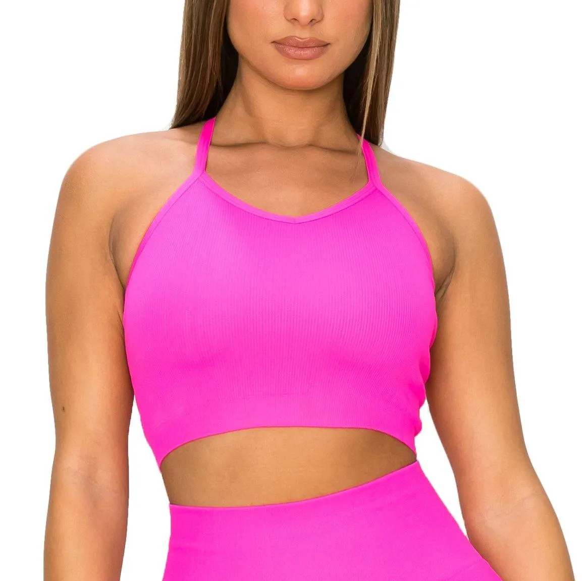 ALWAYS Women's Seamless Tank Top – Active Y Racer Back Crop Top for Women  Y Racer Back