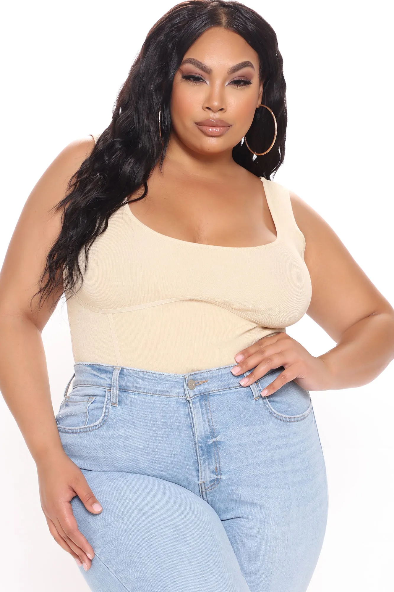 Alyse Bodysuit - Taupe