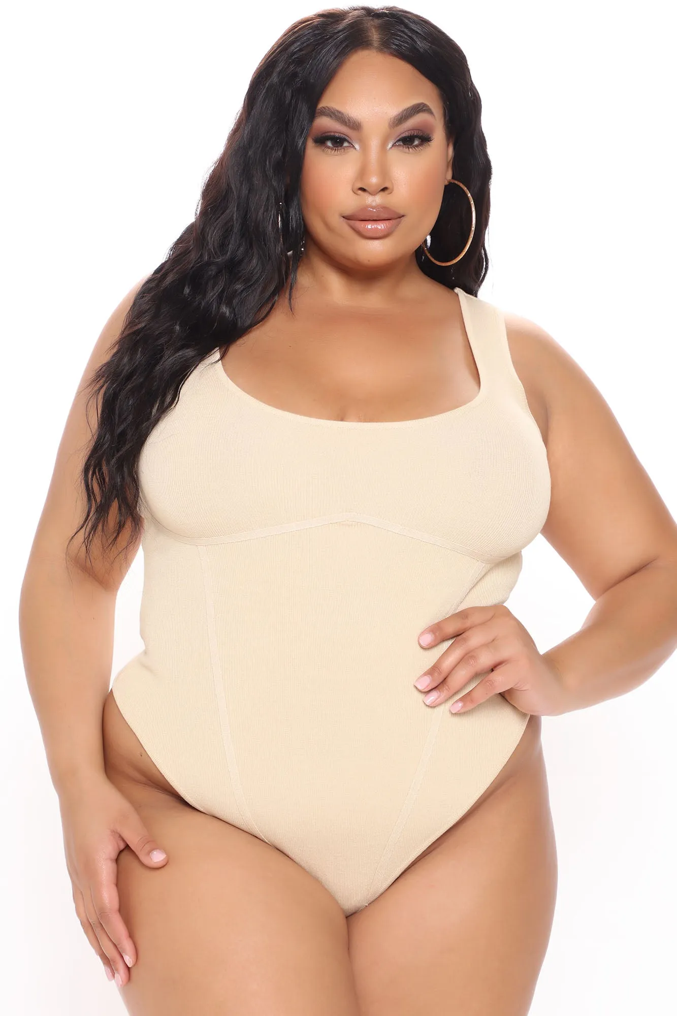 Alyse Bodysuit - Taupe