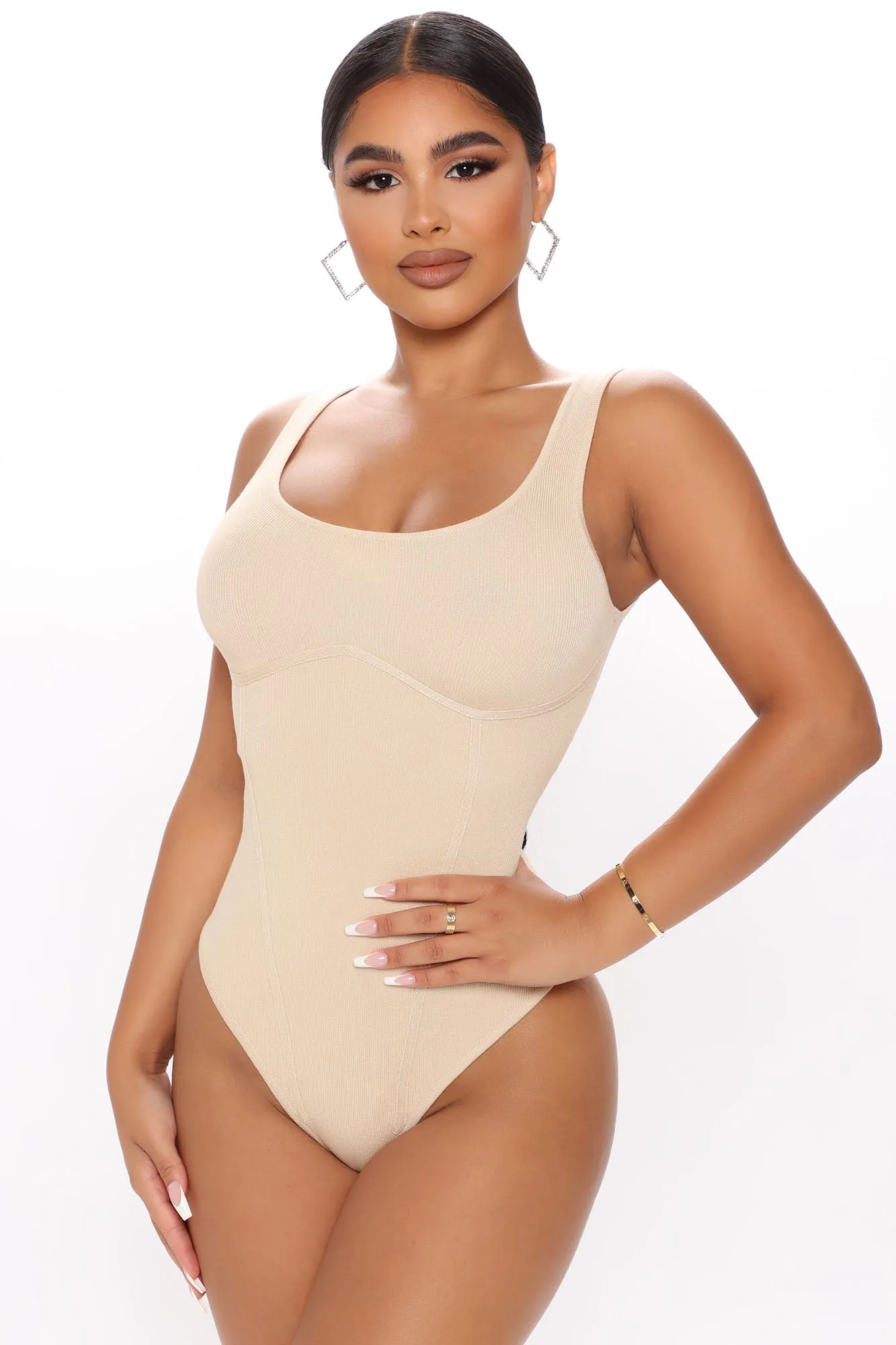 Alyse Bodysuit - Taupe