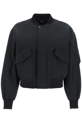 A.P.C. Contemporary Boxy Bomber Jacket