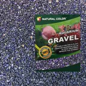 Aquarium Fish Tank Purple / Navy Gravel 4 - 6mm 2kg