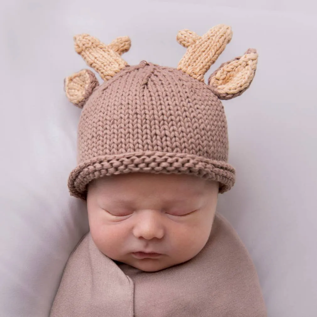 Baby Buck Beanie Hat