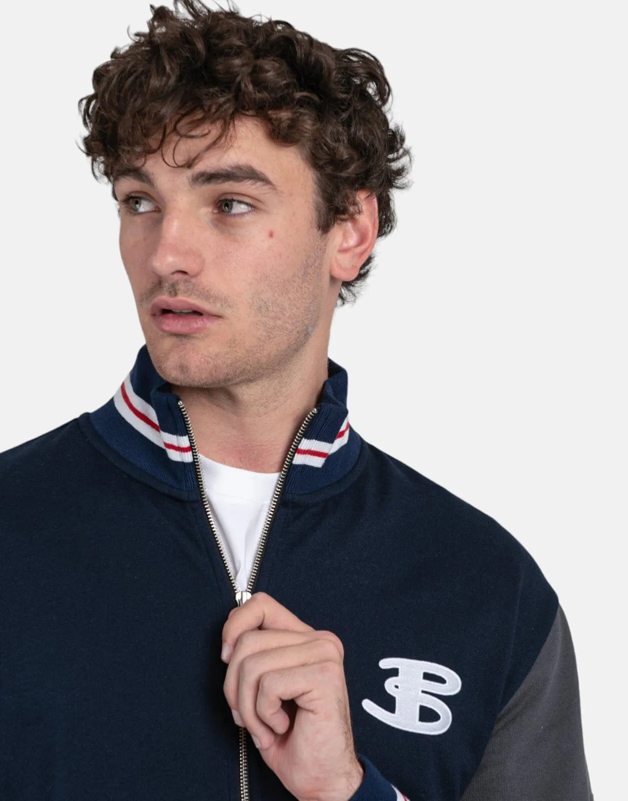 Ben Sherman Varsity Bomber Jacket NVM