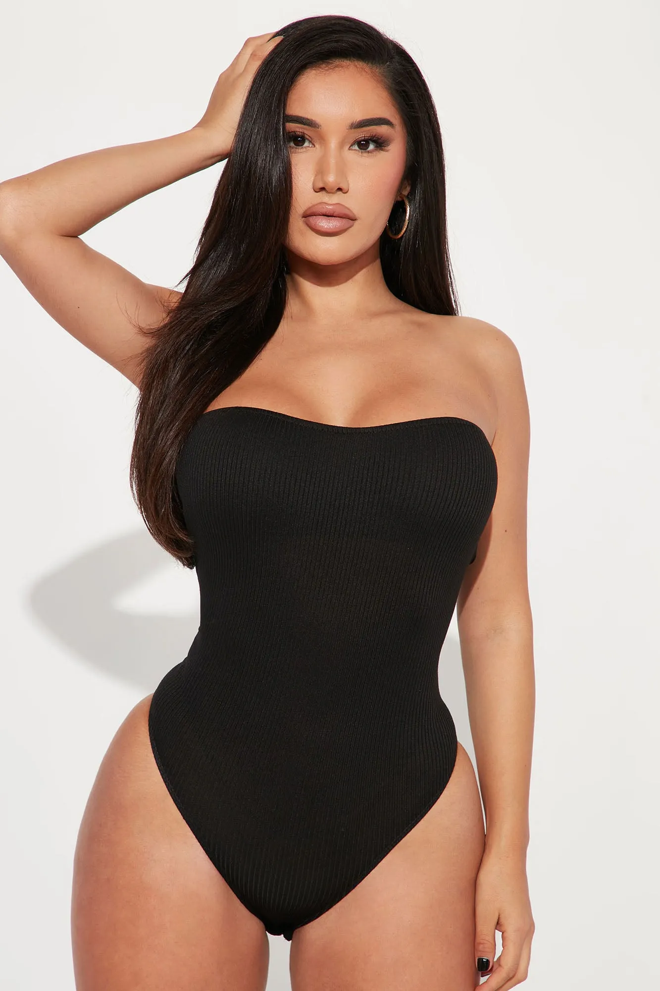 Best Love Interest Tube Bodysuit - Black