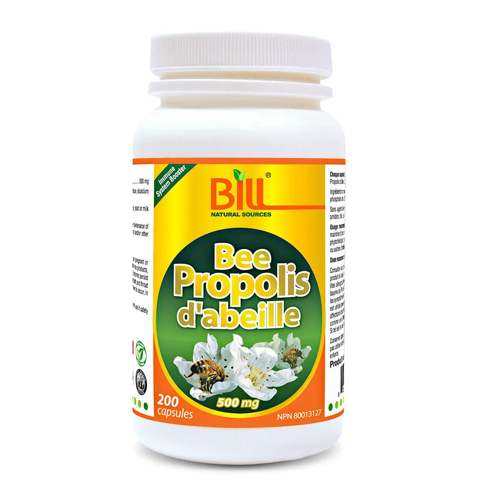 BILL Natural Sources® Bee Propolis 500mg Capsules