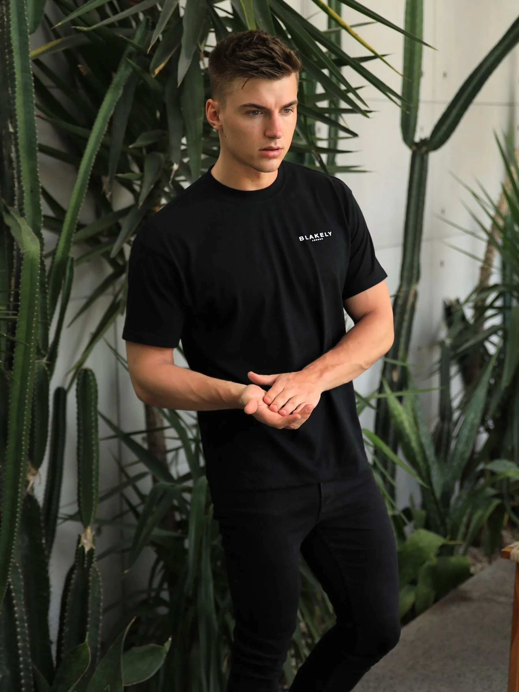 Blakely London Relaxed Fit T-Shirt - Black