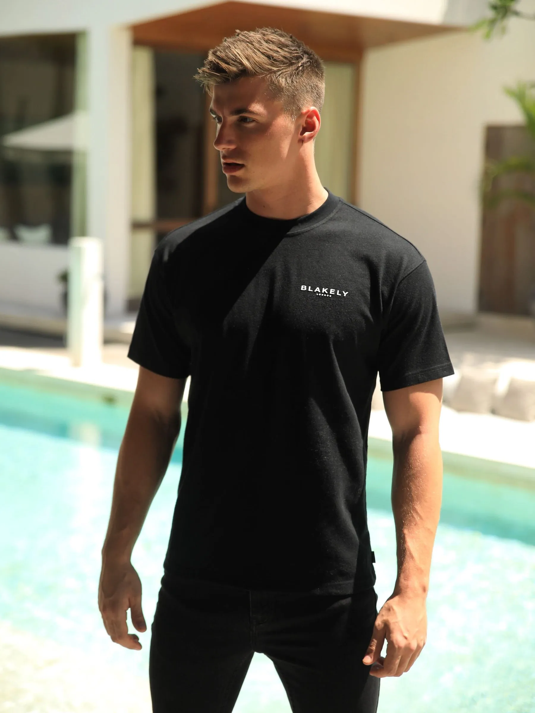 Blakely London Relaxed Fit T-Shirt - Black