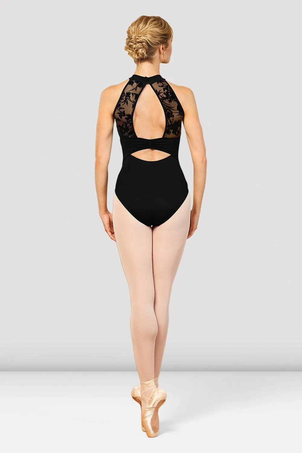 Bloch L7855 Adult Open Back Halter Leotard