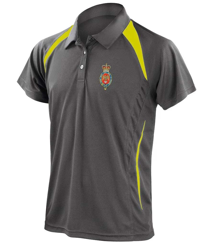 Blues and Royals Unisex Team Performance Polo Shirt