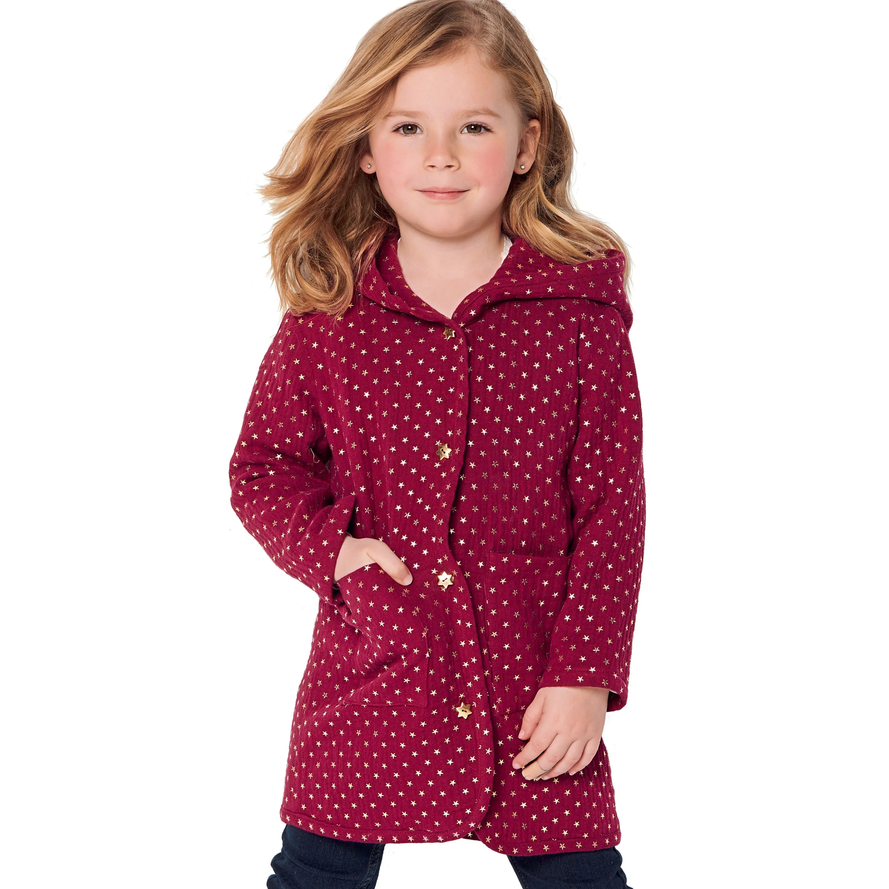 Burda Pattern 9289 Children's Coat –  Jacket – Hood