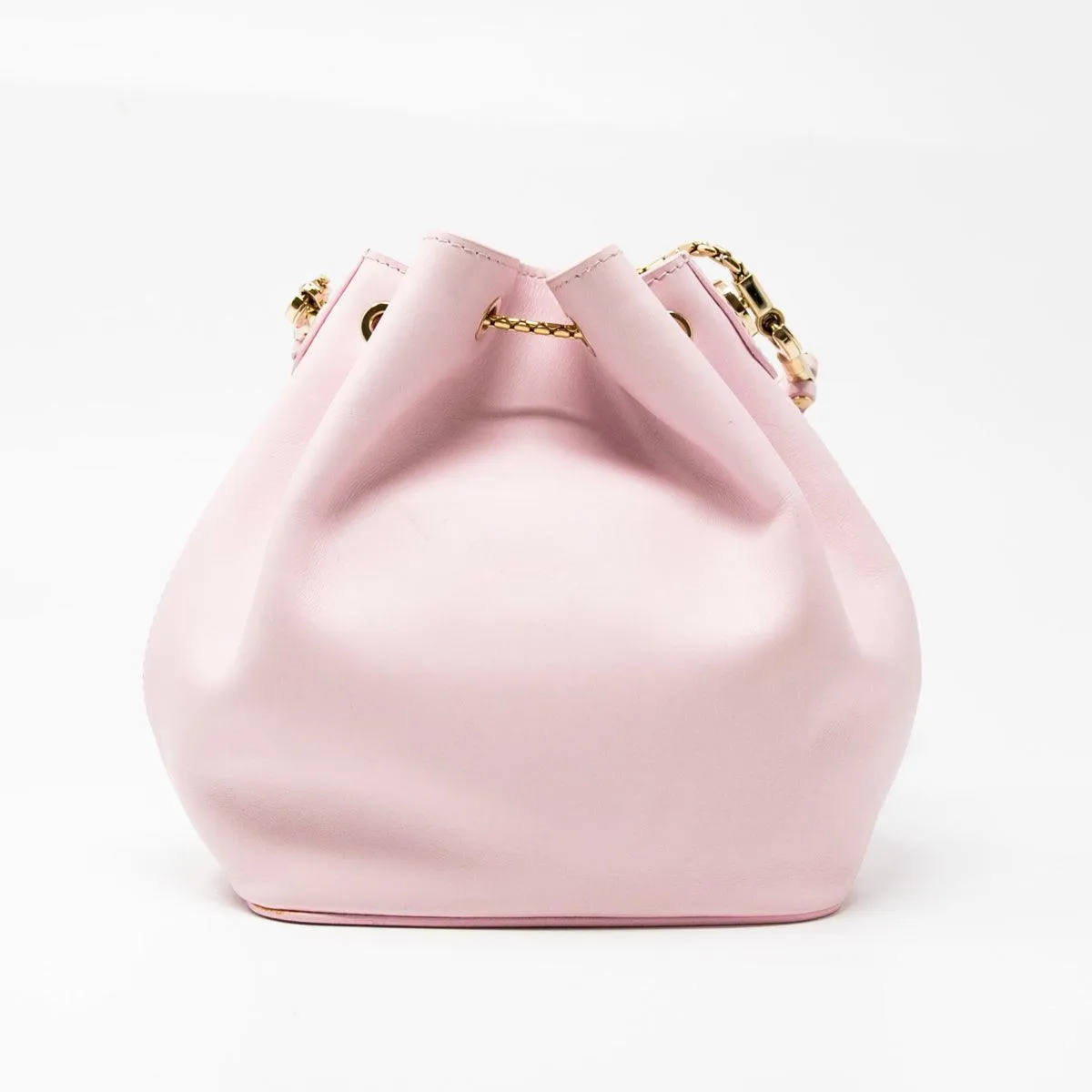 Bvlgari Pink Serpenti Forever Bucket Bag