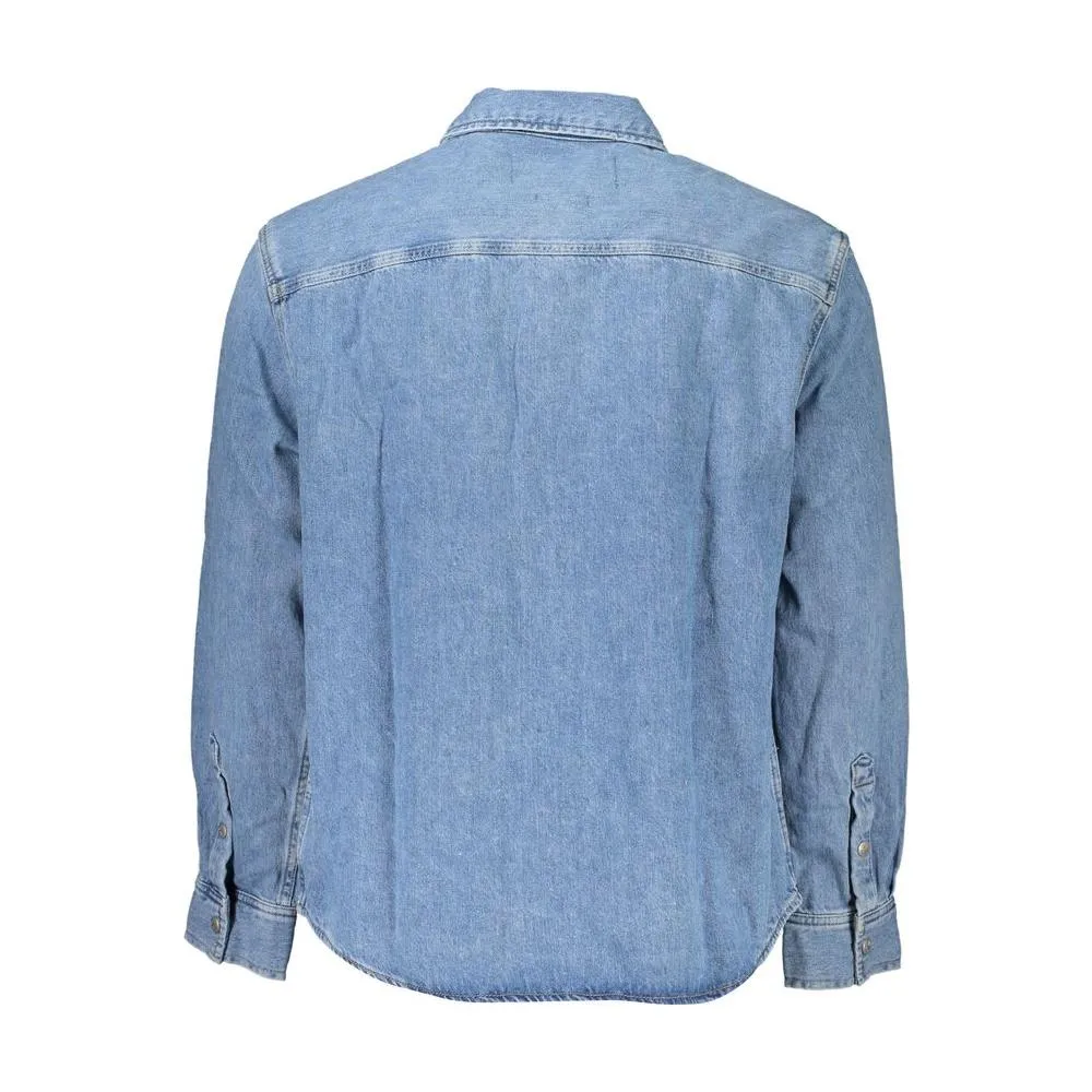 Calvin Klein Sophisticated Light Blue Denim Shirt