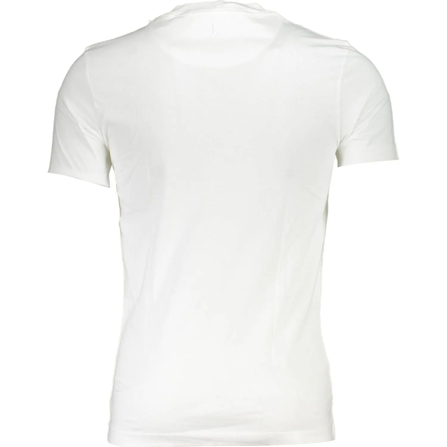 Calvin Klein White Cotton Men T-Shirt