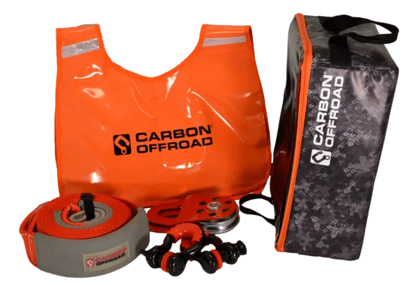 Carbon Offroad Gear Cube Basic Winch Kit - Small