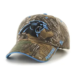 Carolina Panthers 47 Brand Realtree Camo Frost MVP Adjustable Hat Cap