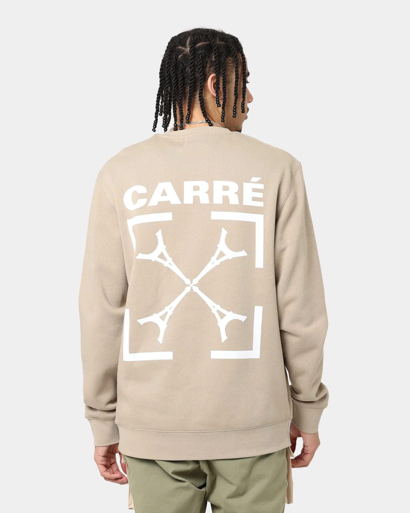 Carre Target Premium Crewneck Sand