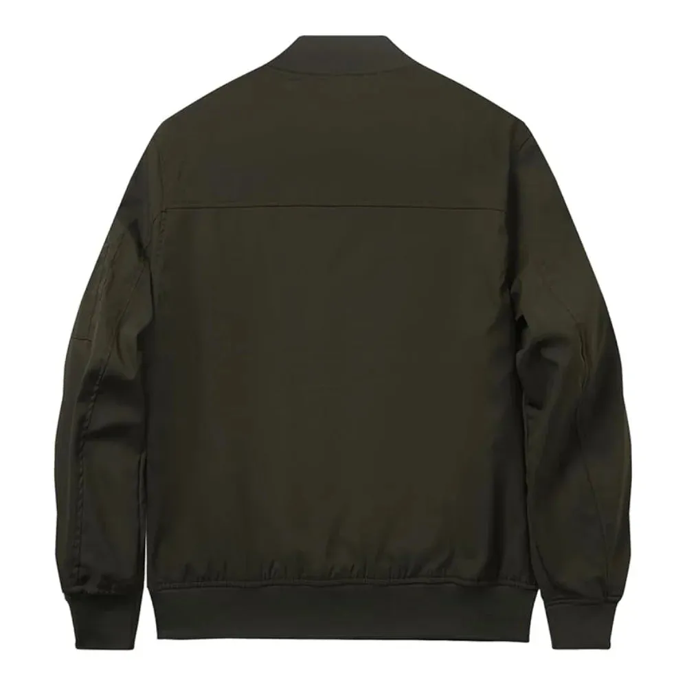 Casual Lightweight Windbreaker Bomber Jacket