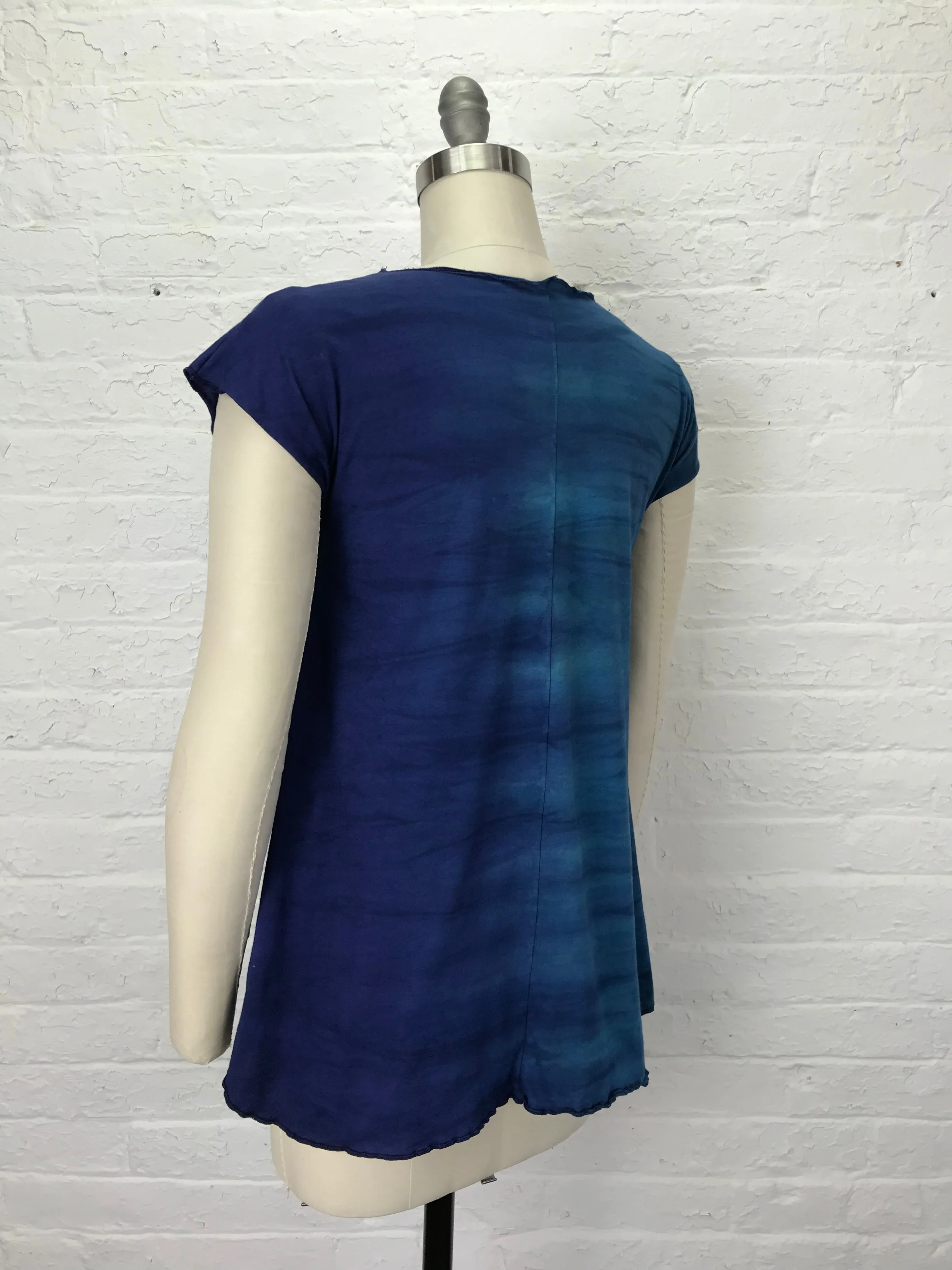 Catherine Tunic in Midnight Fade