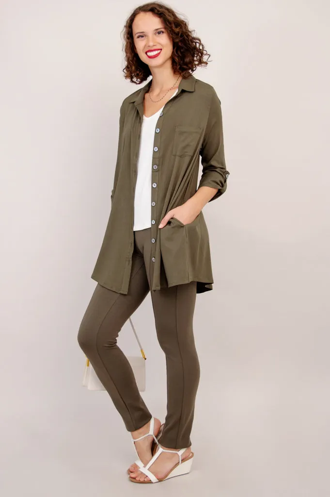 Celine Tunic - Khaki