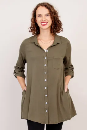 Celine Tunic - Khaki