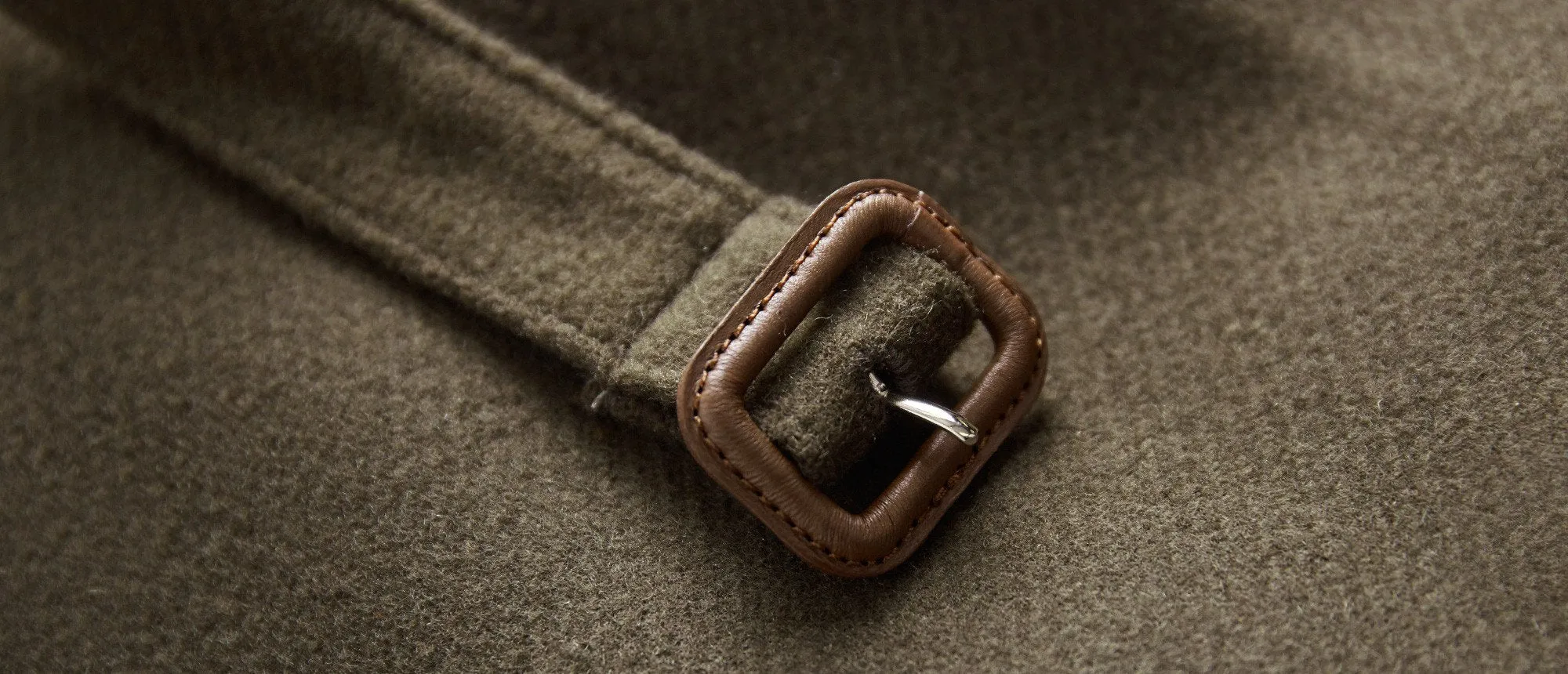 COAT 5 - Helvellyn Wool Twill Olive