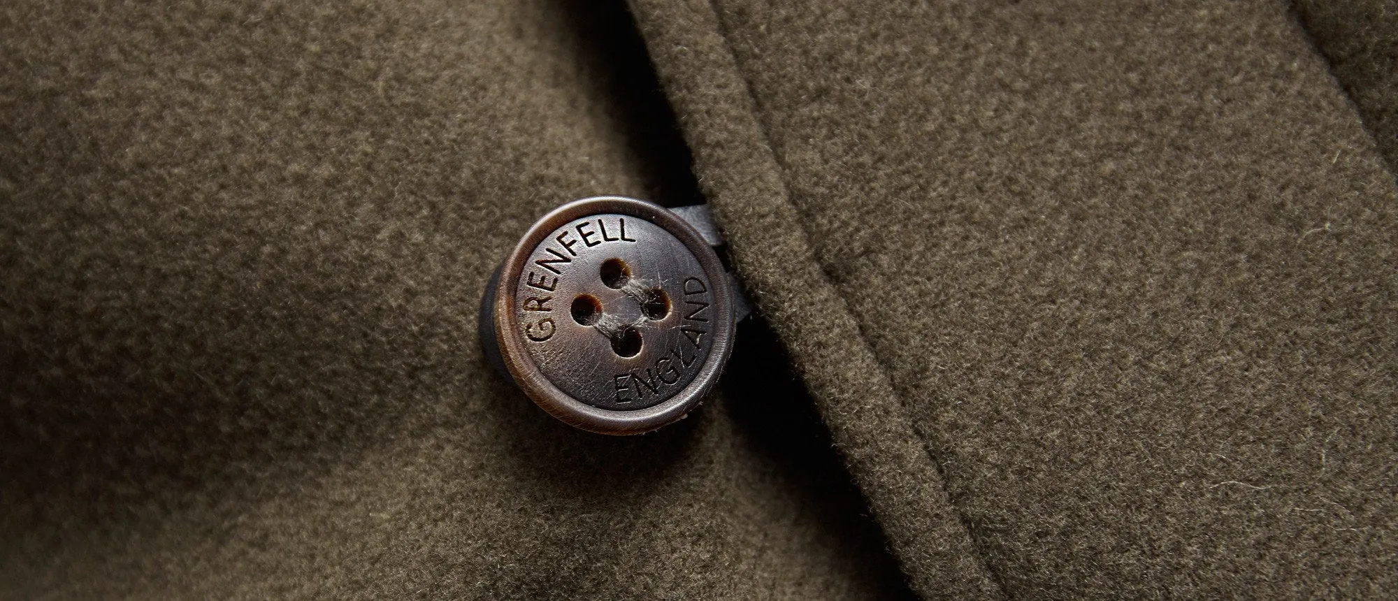 COAT 5 - Helvellyn Wool Twill Olive