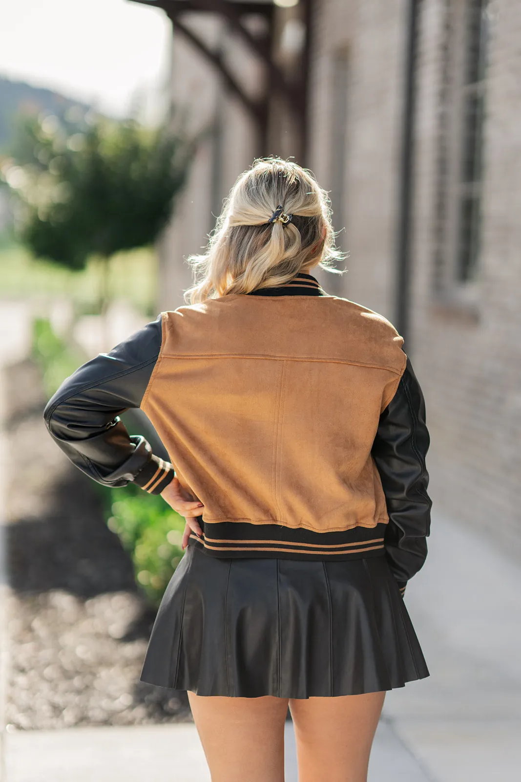 Collegiate Bomber Jacket