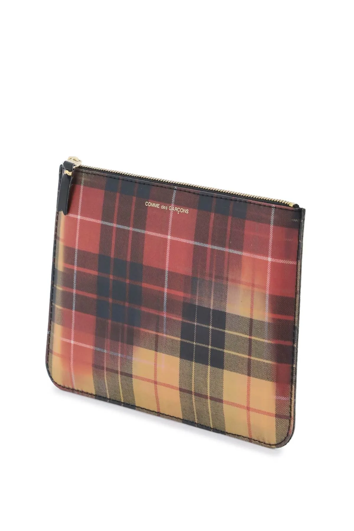 Comme des garcons wallet lenticular-effect pouch