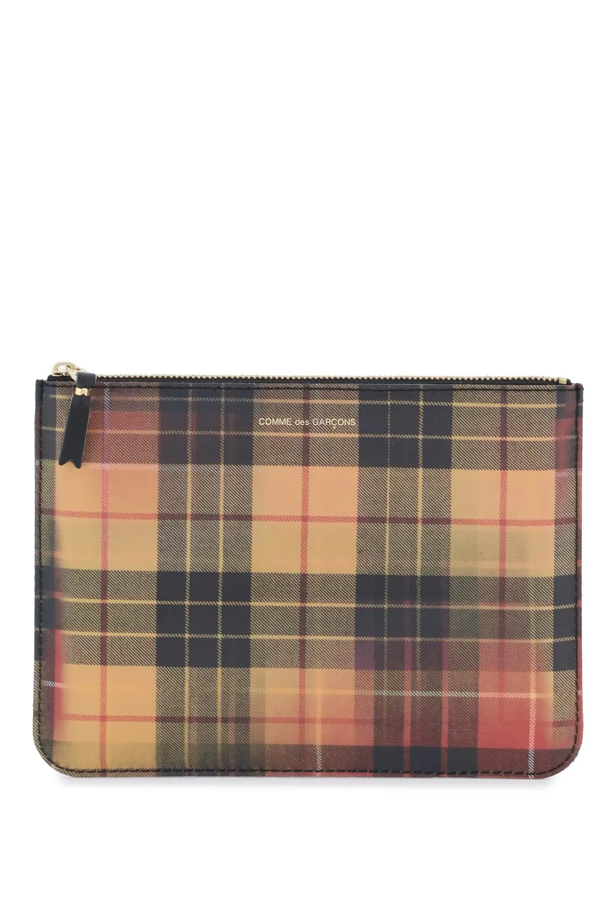 Comme des garcons wallet lenticular-effect pouch