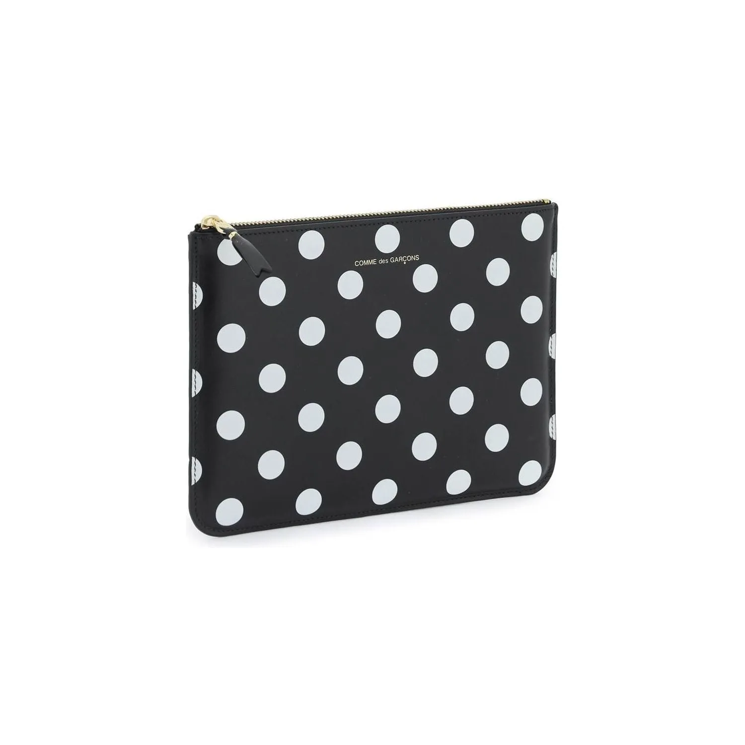 Comme Des Garcons Wallet polka dots pouch