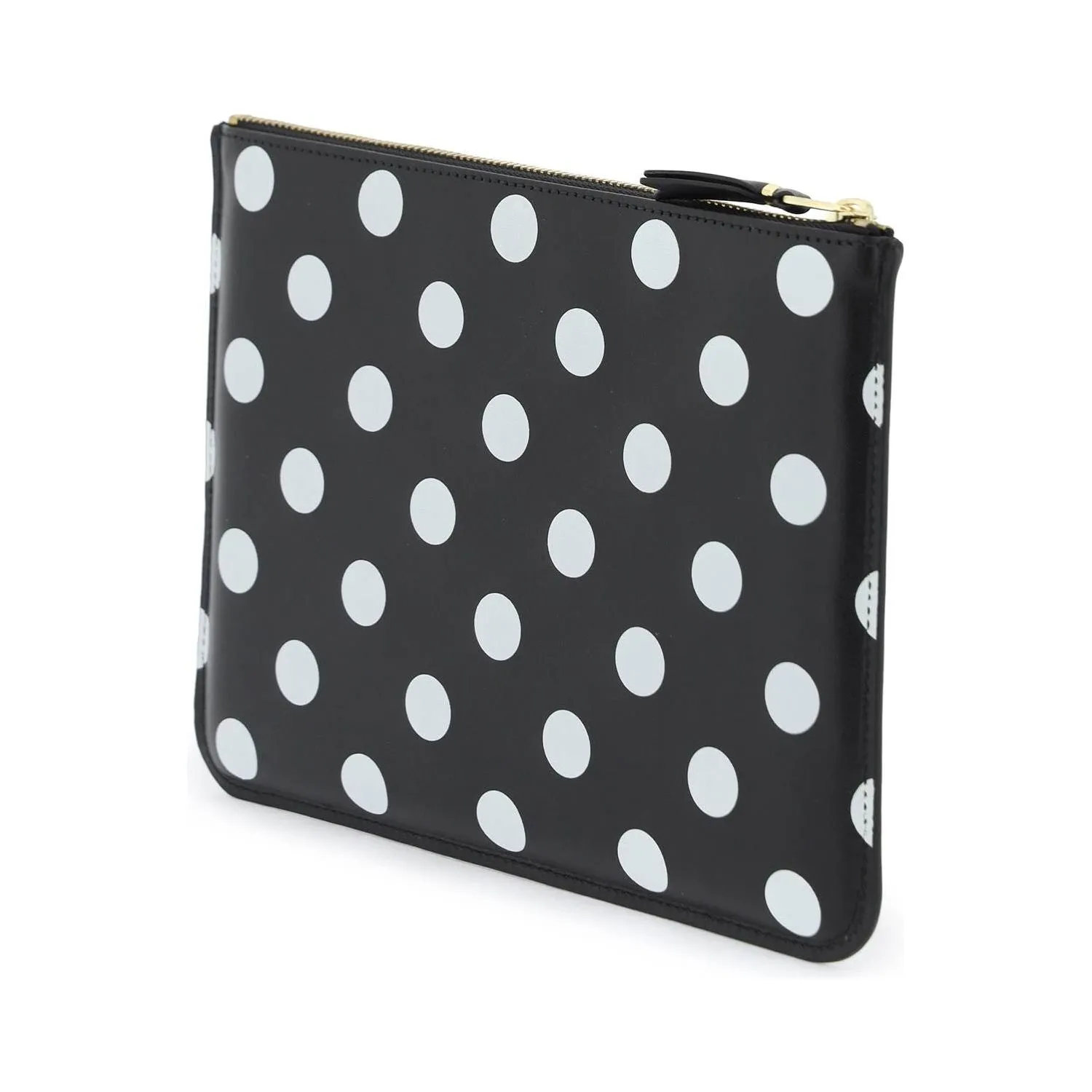 Comme Des Garcons Wallet polka dots pouch