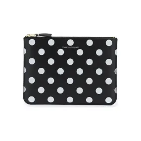 Comme Des Garcons Wallet polka dots pouch