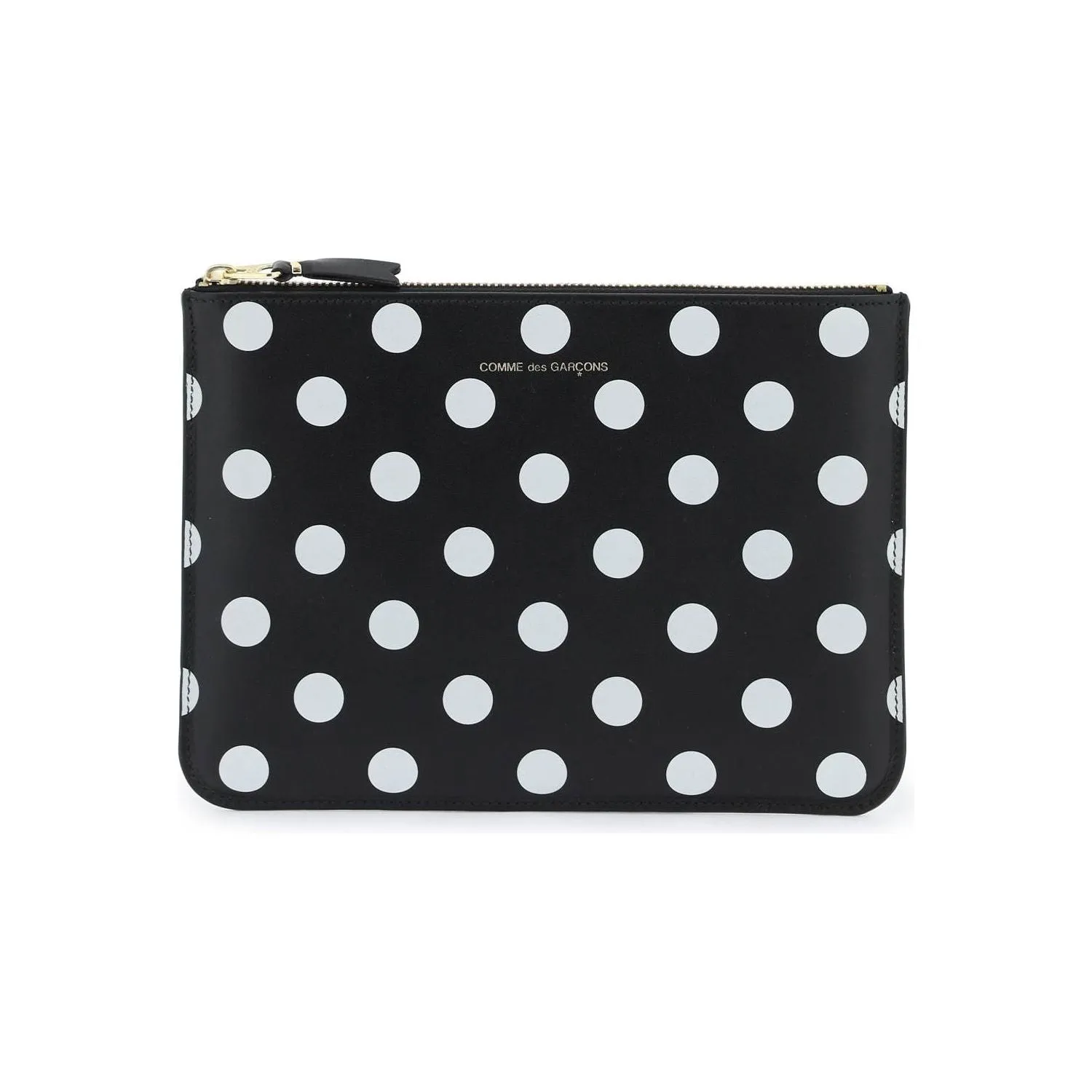 Comme Des Garcons Wallet polka dots pouch