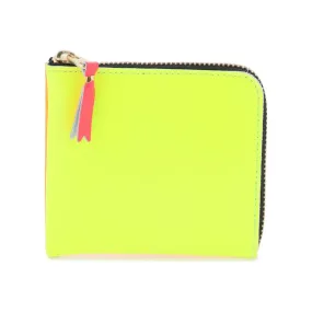 Comme Des Garcons Wallet super fluo small bifold wallet