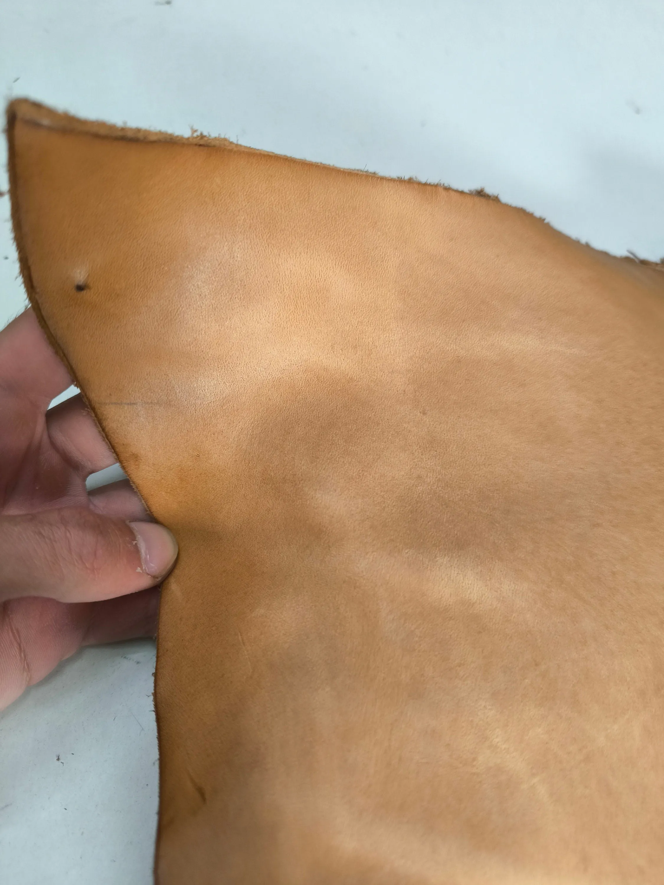 Cow full vegetable Leather, Genuine cowhide veg tan Leather for crafts thickness 1,4mm( 3 oz)